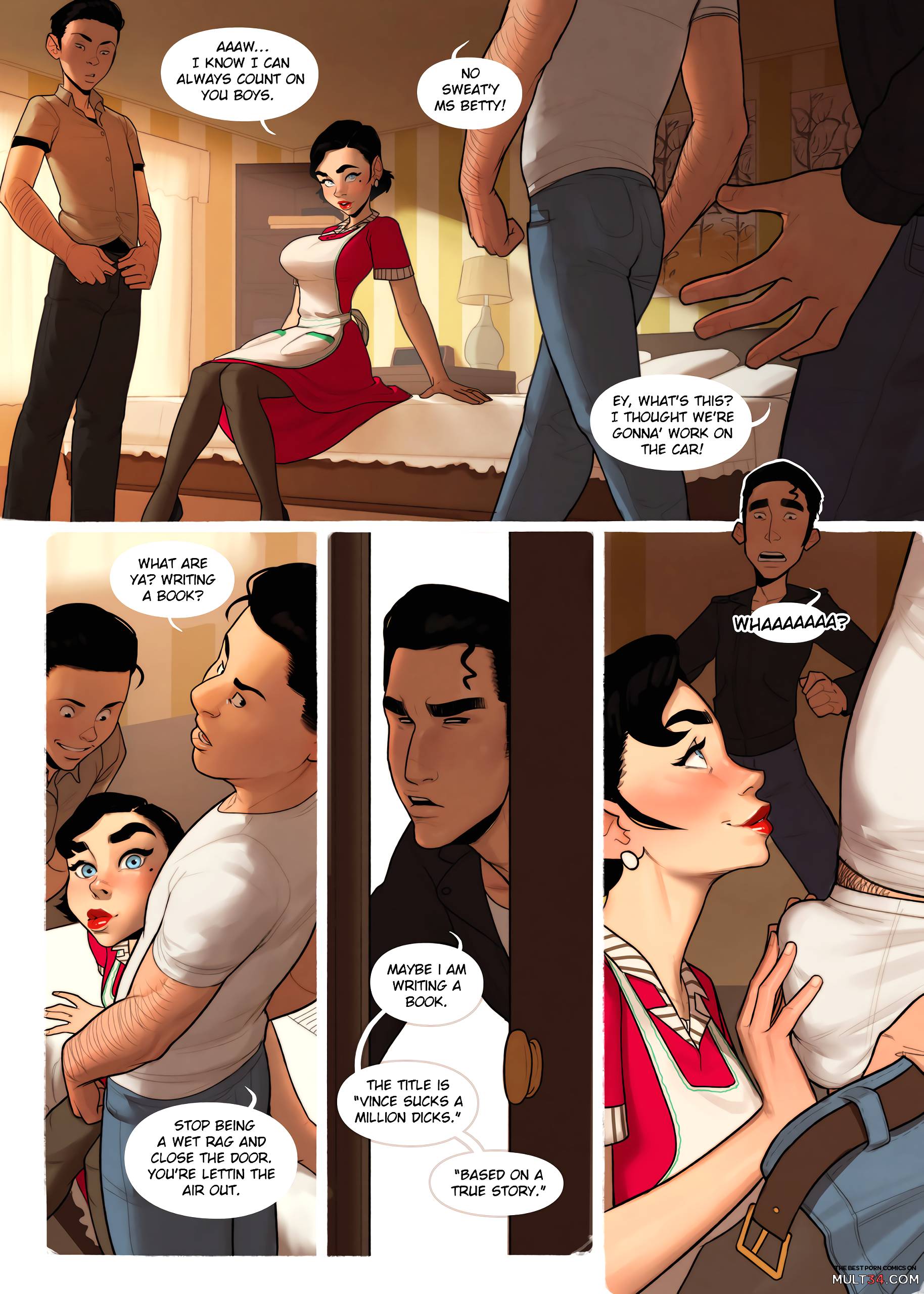 The Good Old Times - Porn Comics page 4