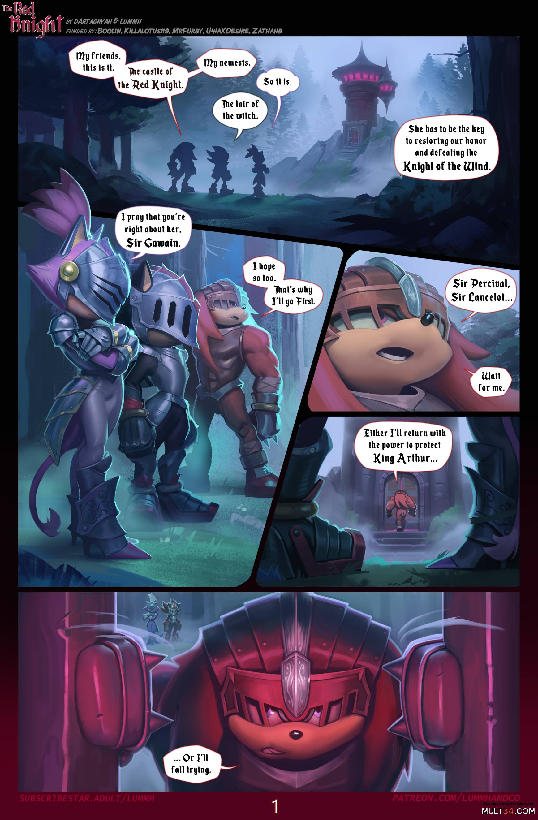 The Red Knight - Porn Comics page 2