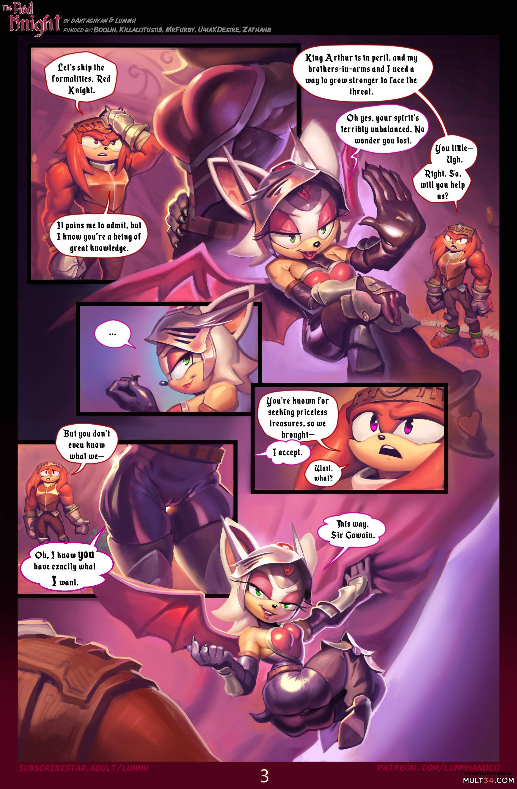 The Red Knight - Porn Comics page 4