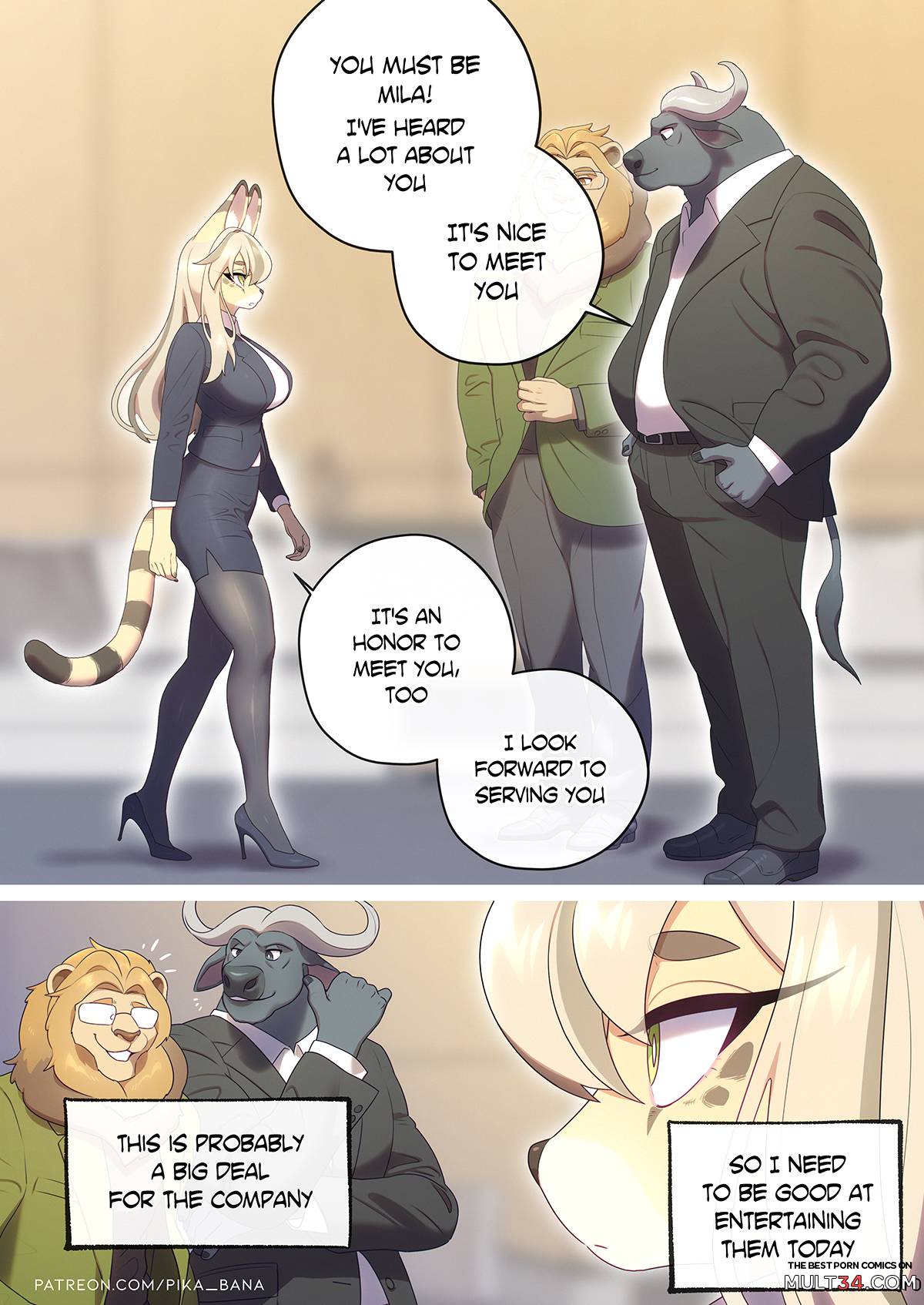 The Sexretary's Work - Porn Comics page 12