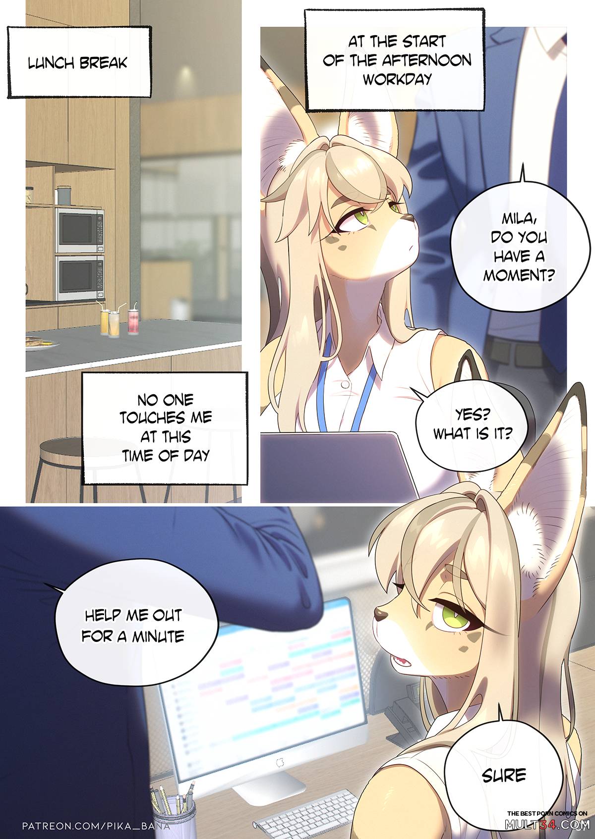The Sexretary's Work - Porn Comics page 9
