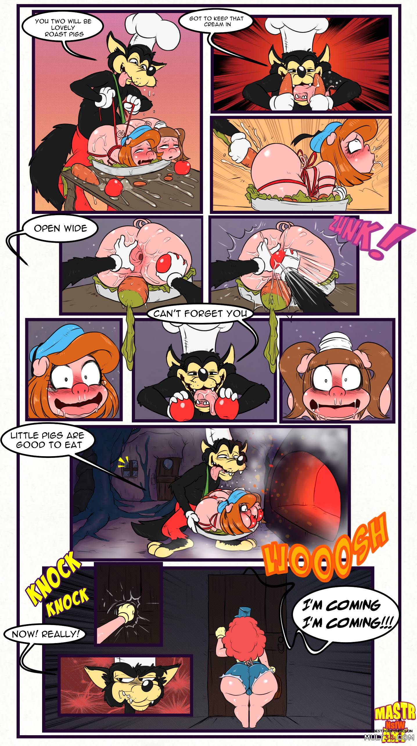 The three short stack pigs - Porn Comics page 7