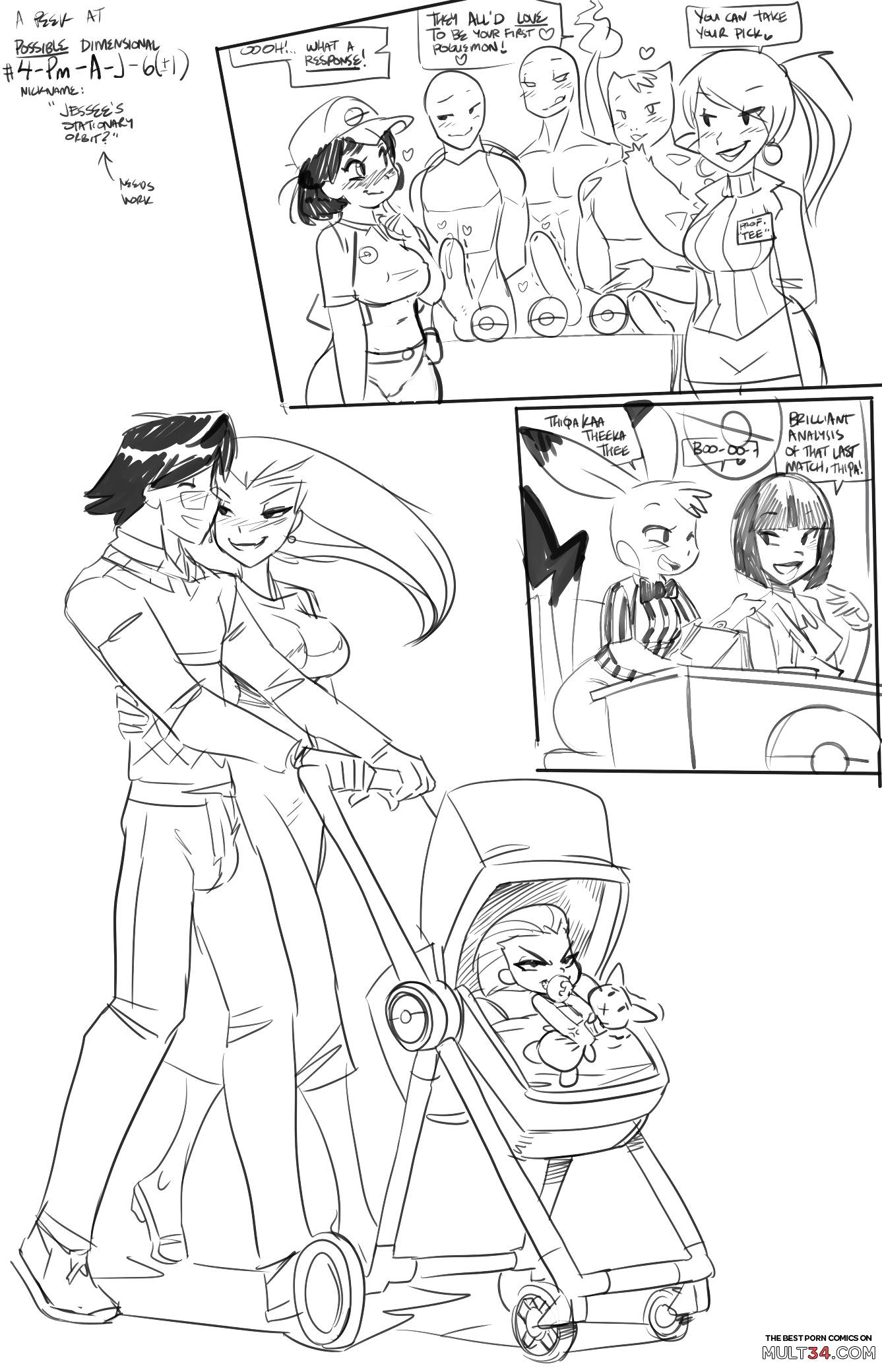 Trainer Battle: Assh vs Jesse 2 - Porn Comics page 11
