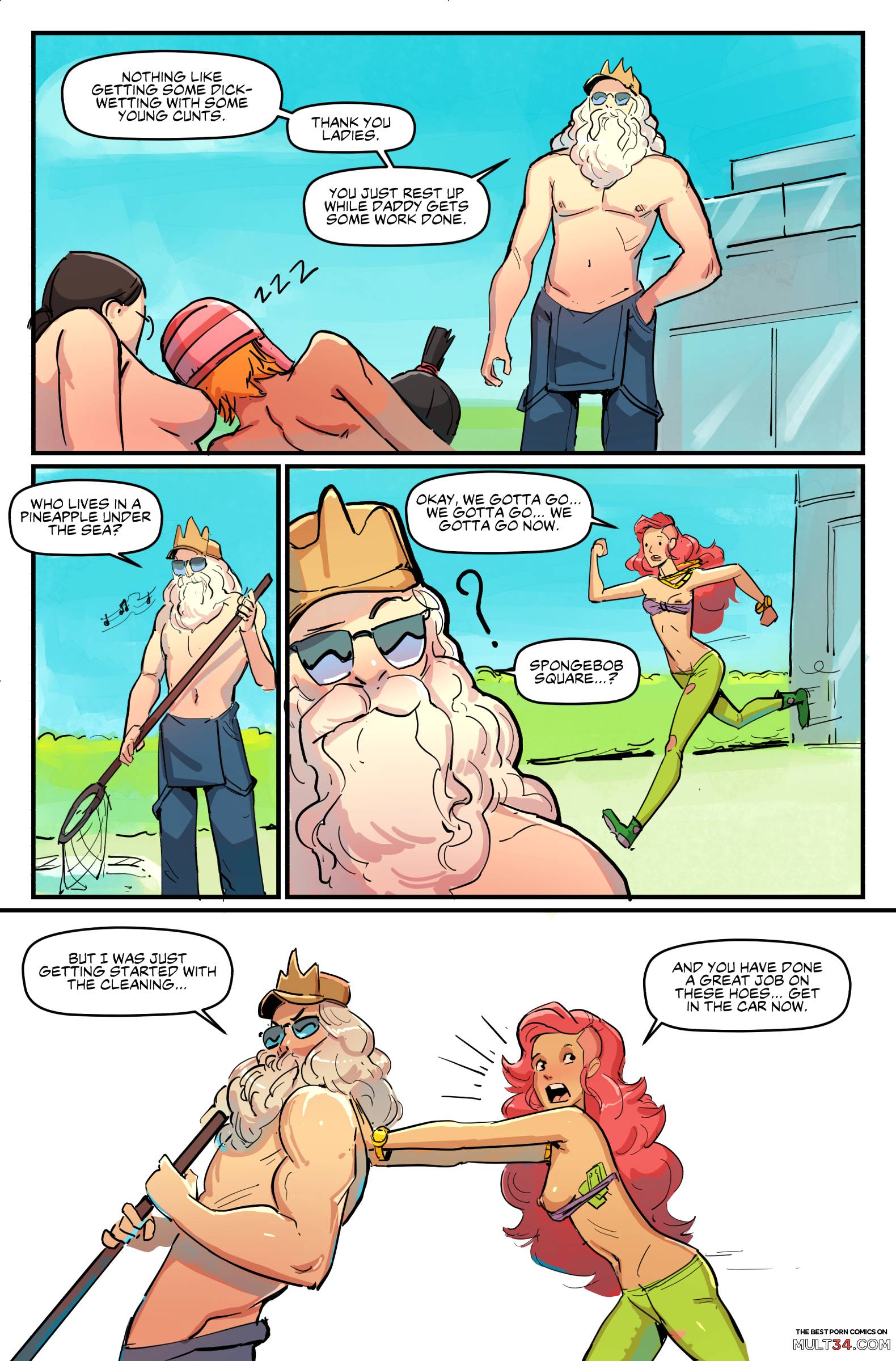 Trashworld: The Pool - Porn Comics page 15