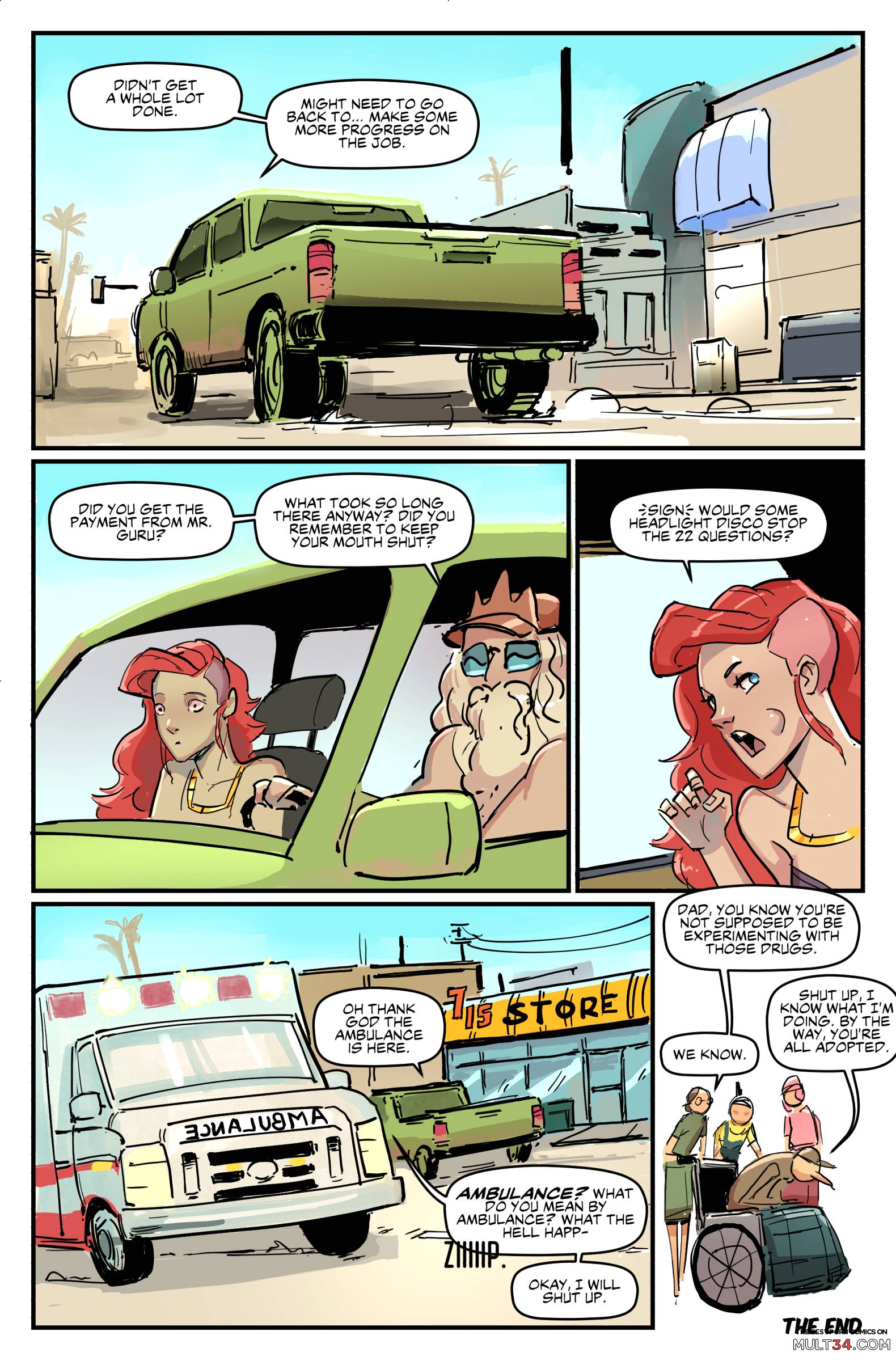 Trashworld: The Pool - Porn Comics page 16