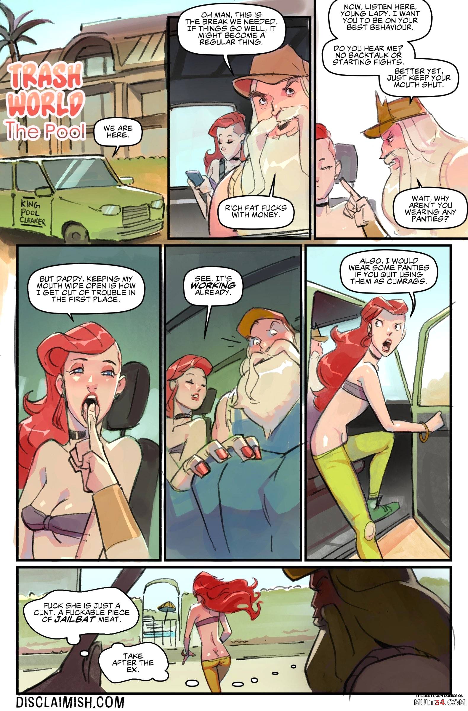 Trashworld: The Pool - Porn Comics page 2