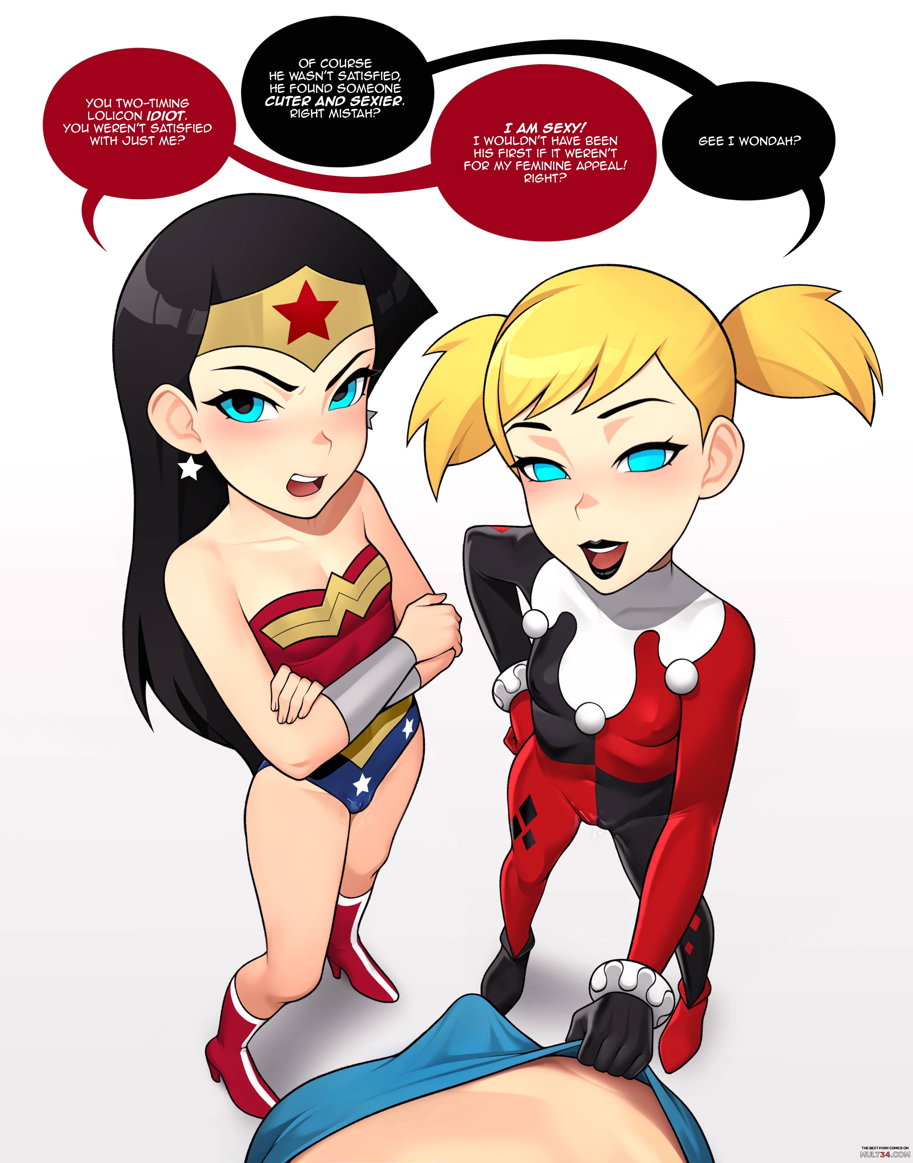 Wonder Lole x Lole Quinn - Porn Comics page 1