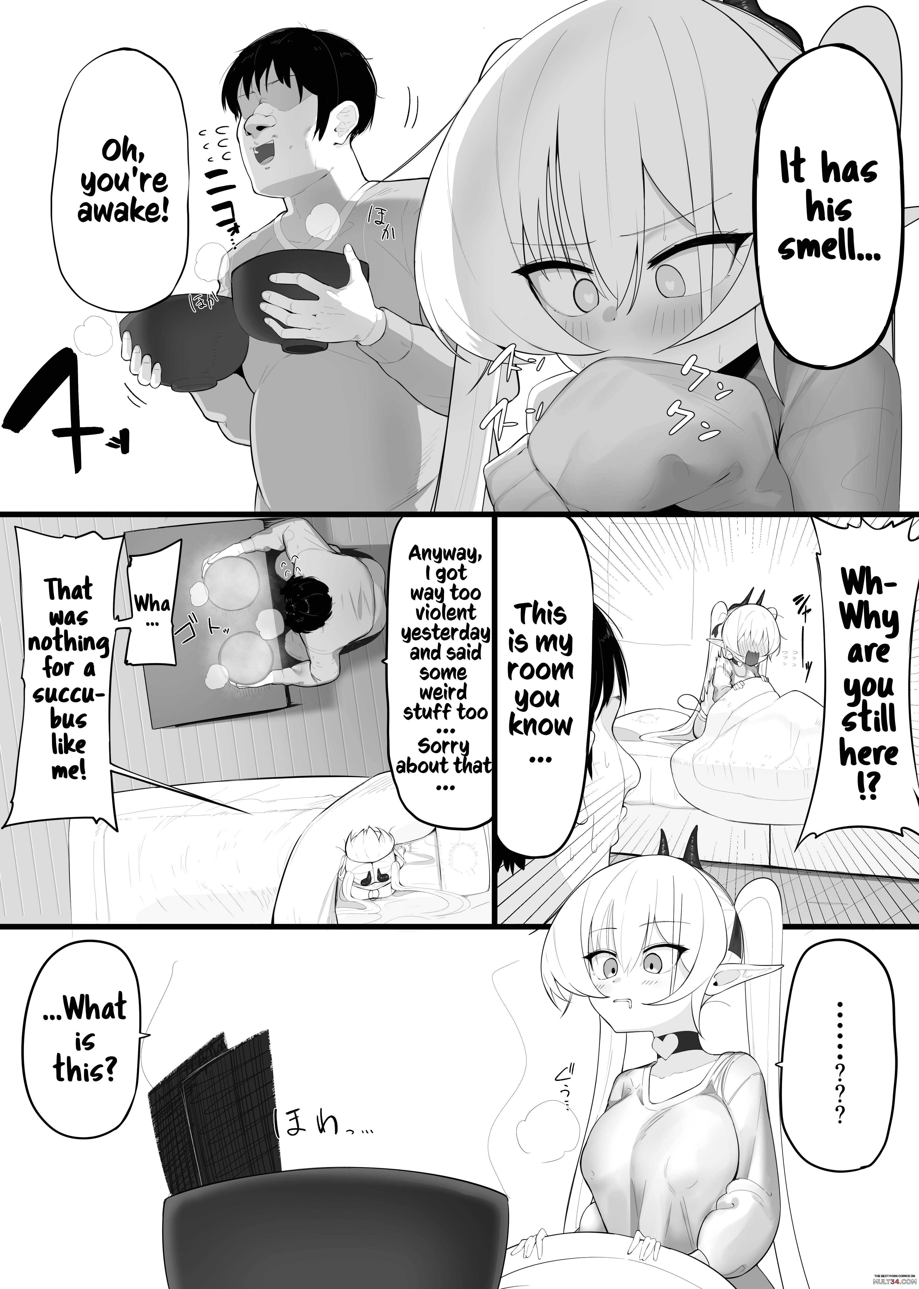 You shall be the succubus's prey! page 42