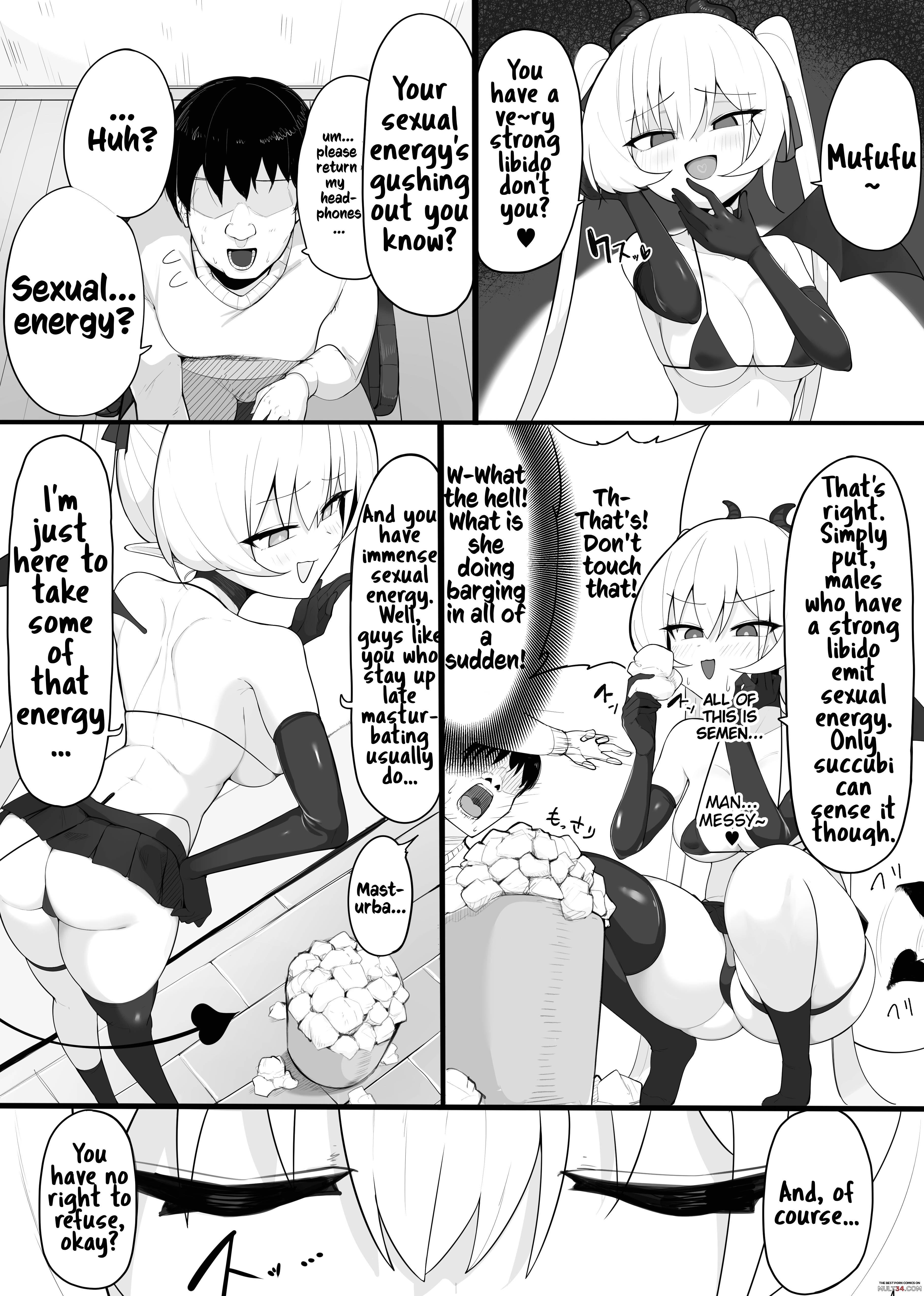You shall be the succubus's prey! page 6
