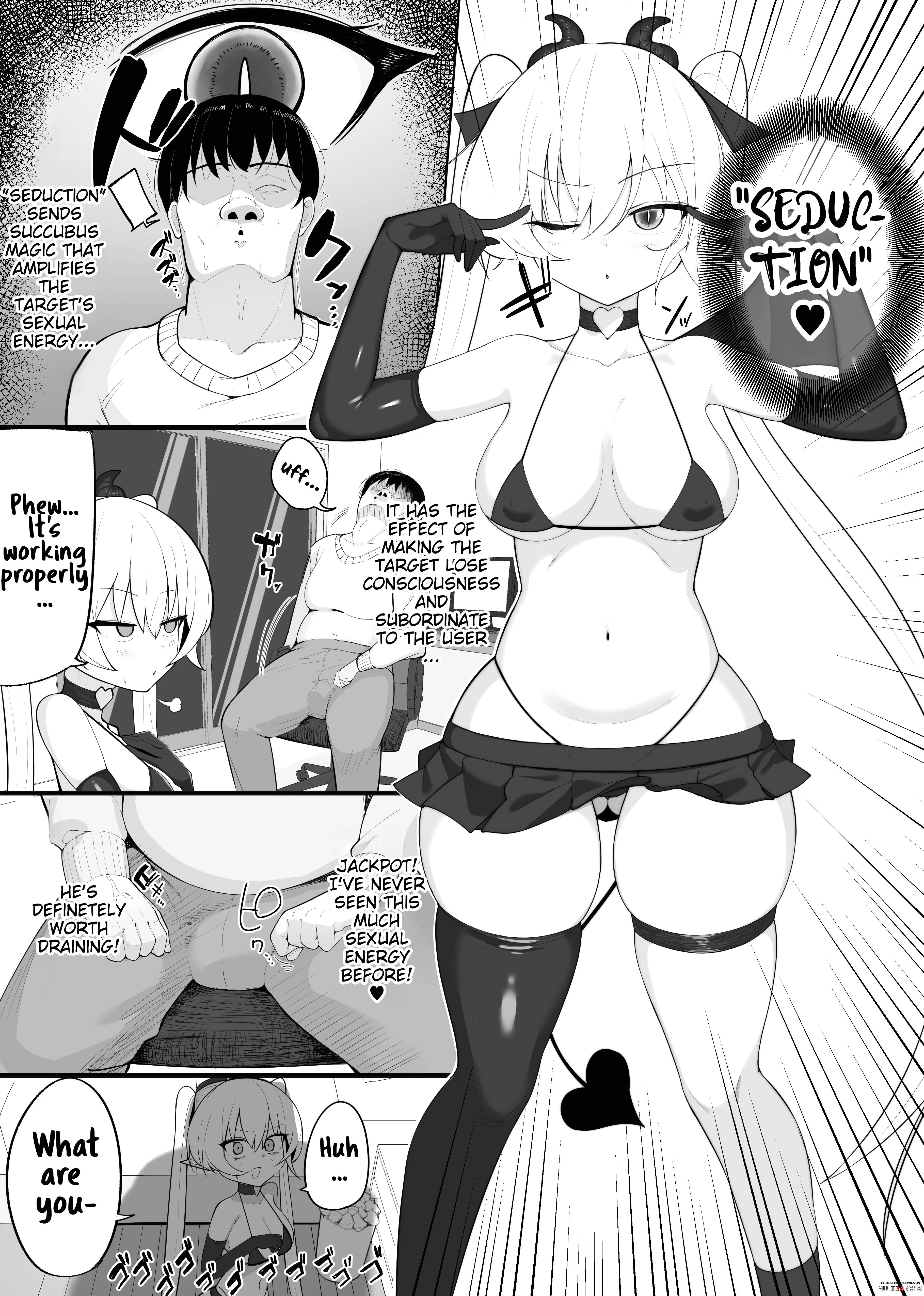 You shall be the succubus's prey! page 7