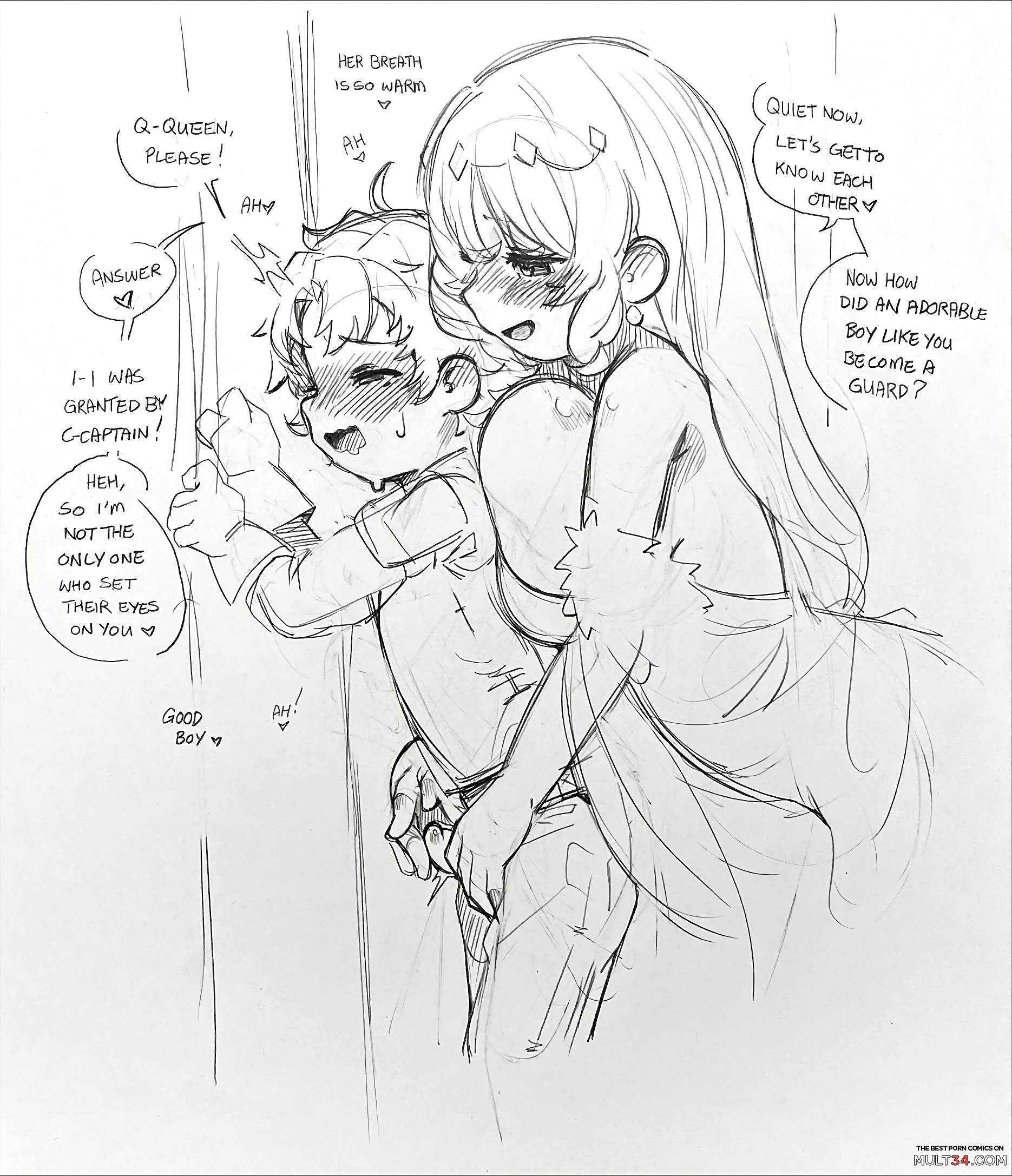 Youngest Guard and Queen - Porn Comics page 4