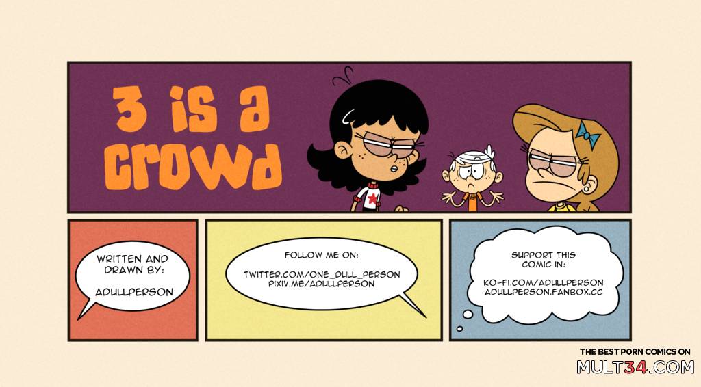 3 is a Crowd - Porn Comics page 1