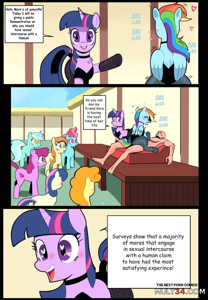 A Brony In Equestria - Porn Comics page 1