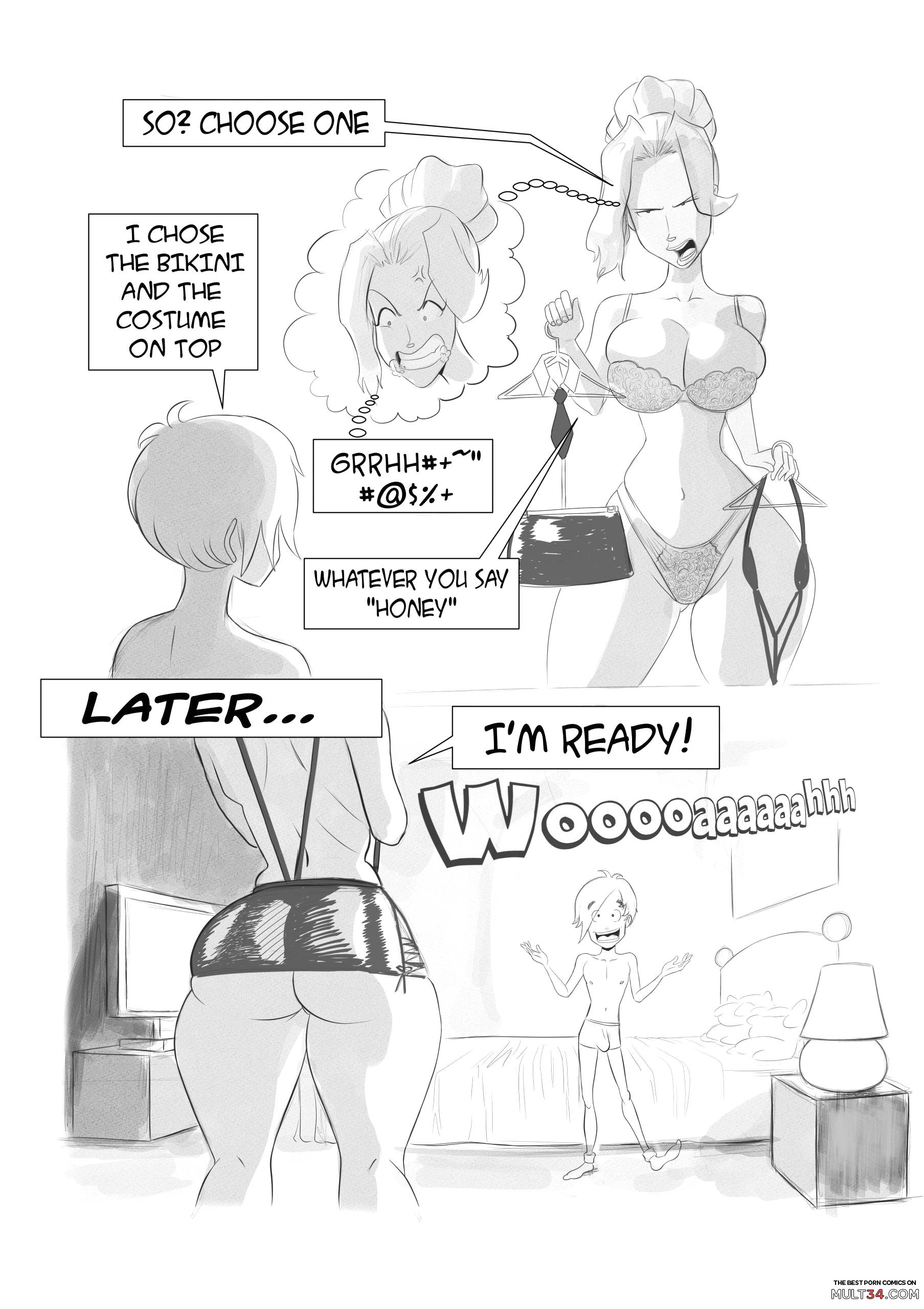 A Night With Mom - Porn Comics page 18