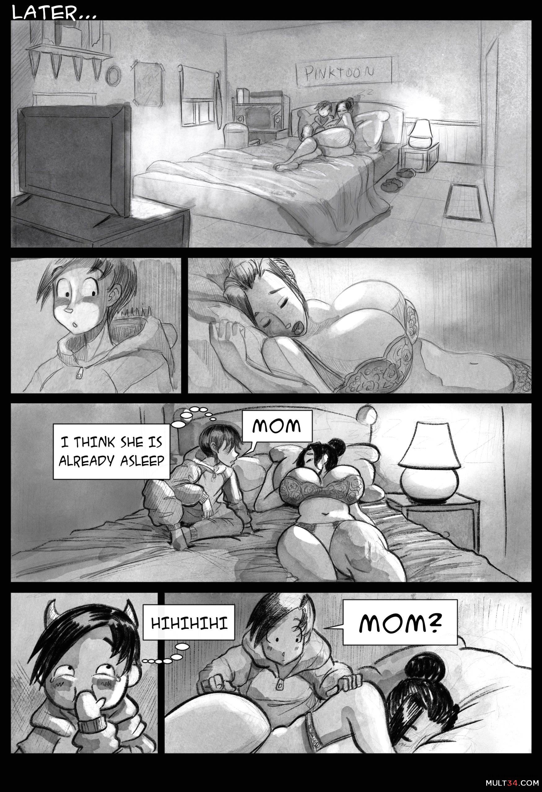 A Night With Mom - Porn Comics page 4