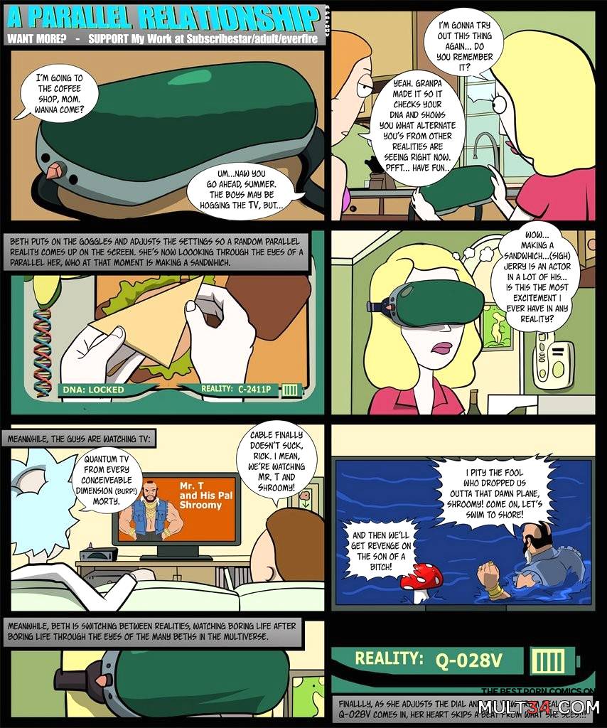 A Parallel Relationship - Porn Comics page 3