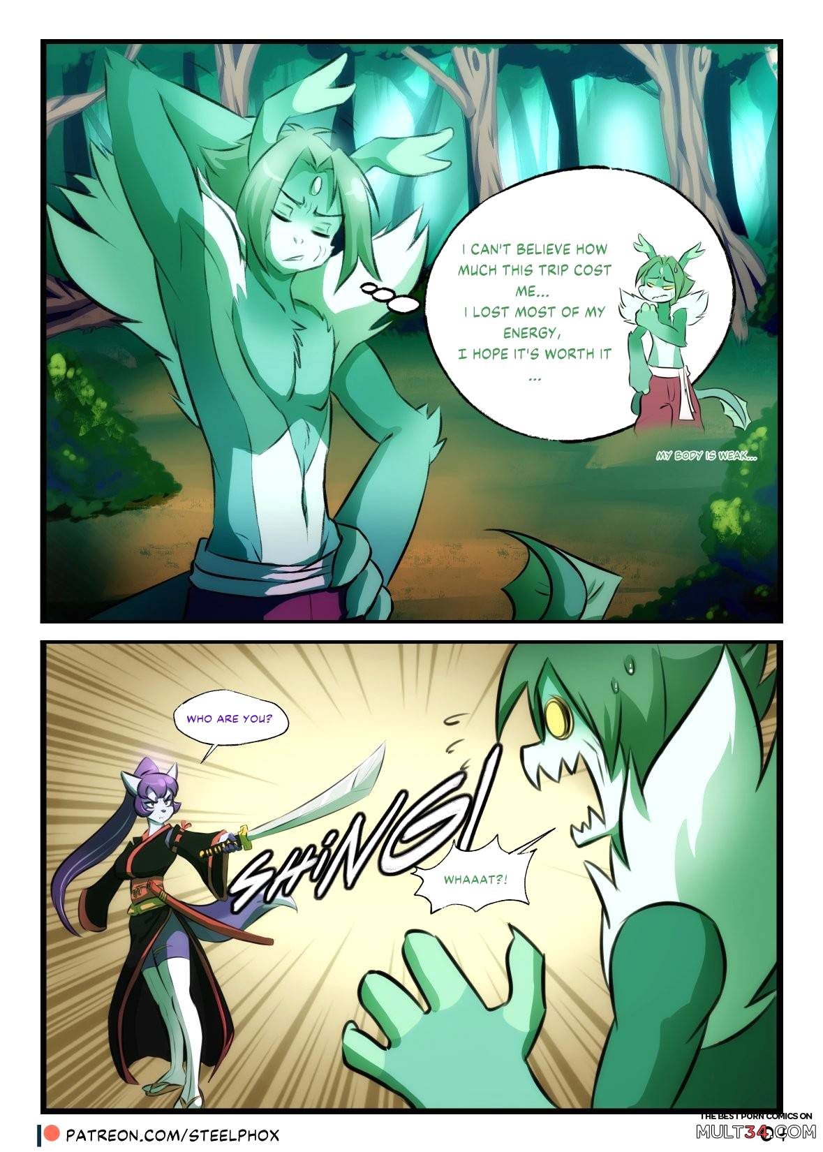 A Strange Encounter page 5