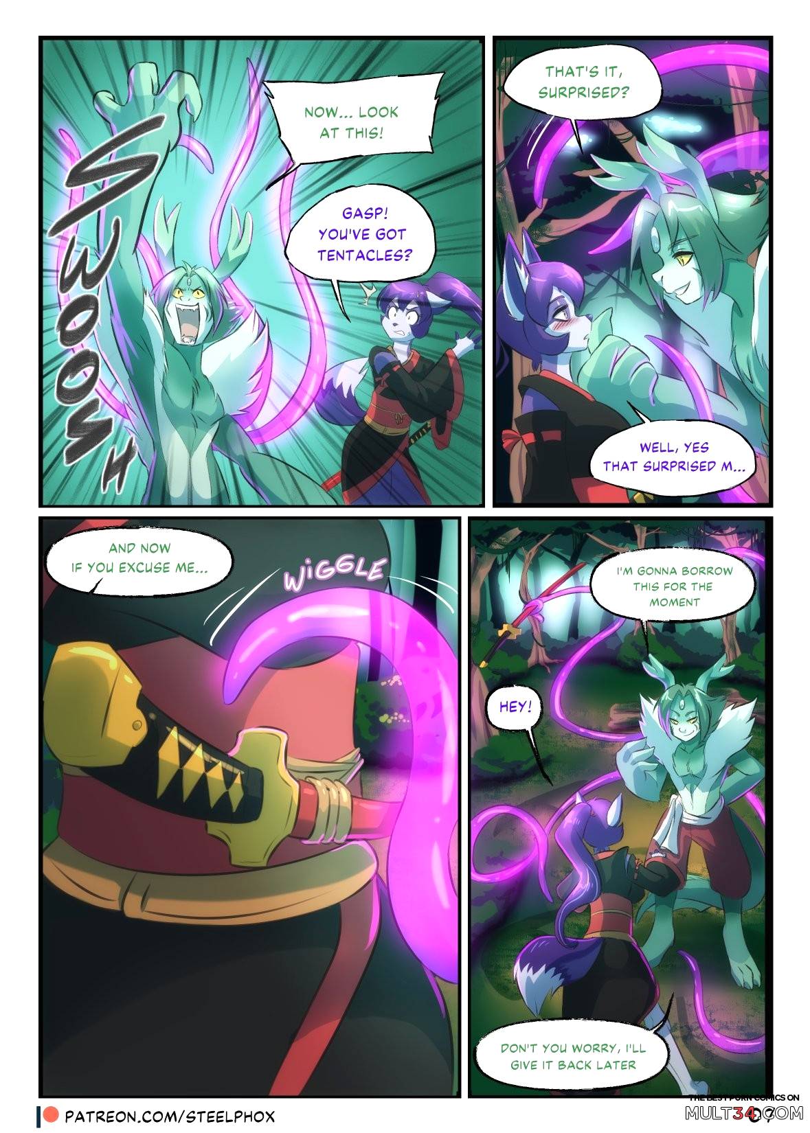 A Strange Encounter page 8