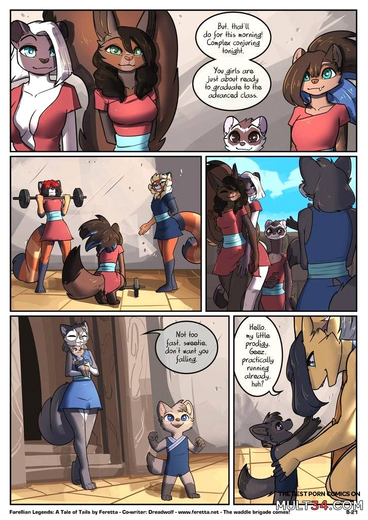 A Tale of Tails 8: Power Play - Porn Comics page 21