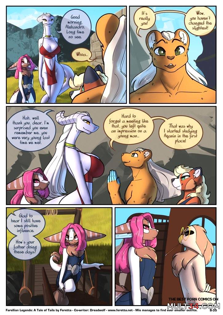 A Tale of Tails 8: Power Play - Porn Comics page 36