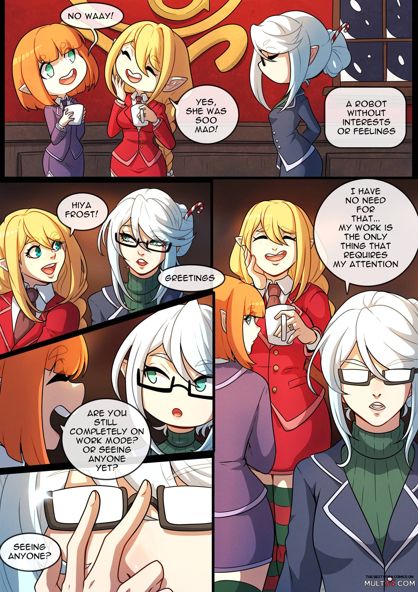 A Very Frosty Holiday - Porn Comics page 4