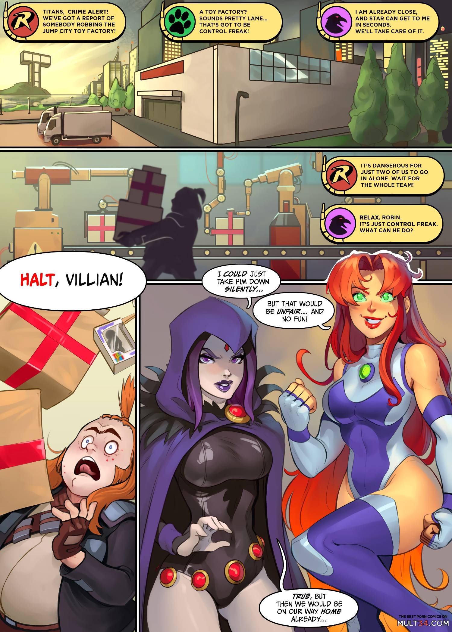 Action Toys - Porn Comics page 1