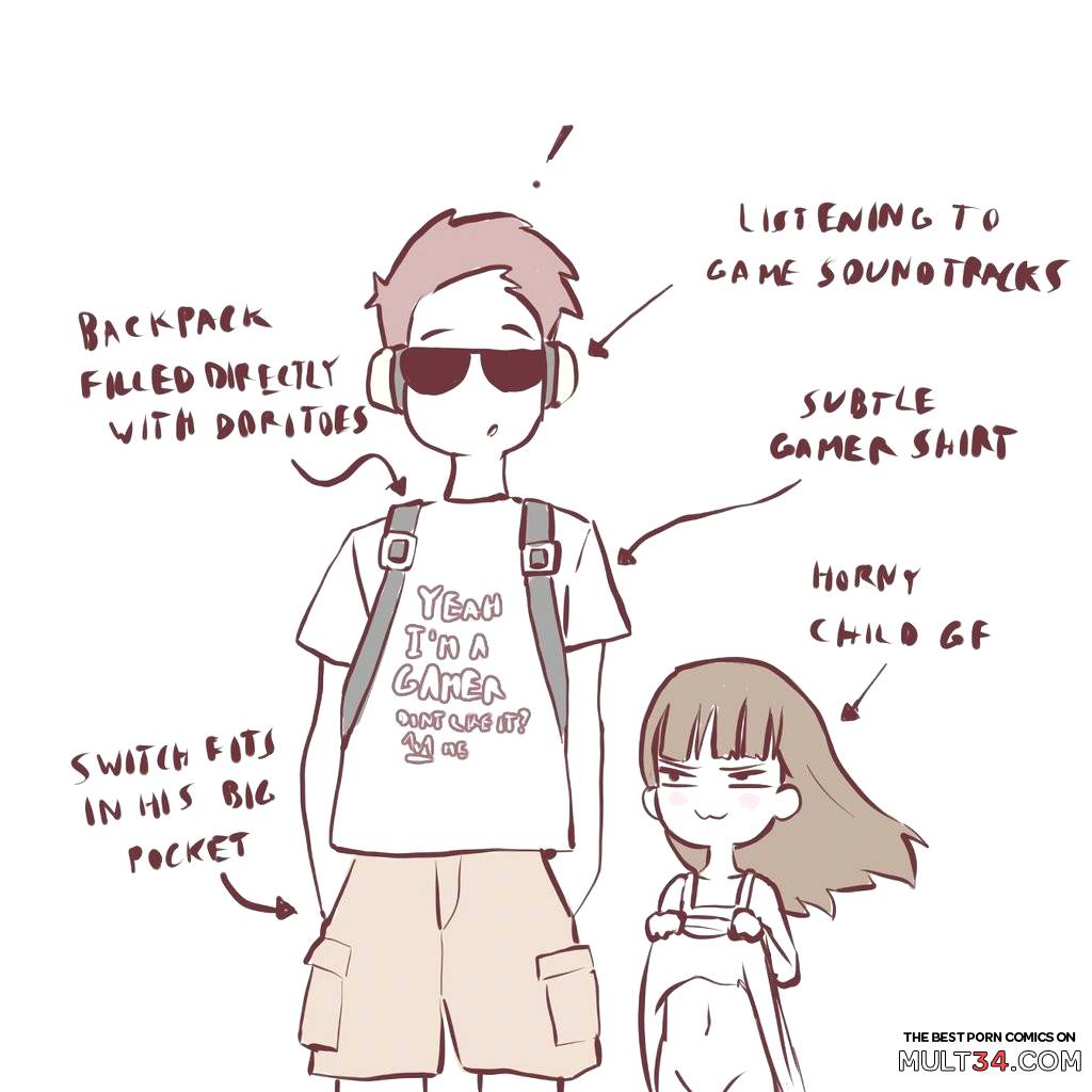 Anatomy of a Gamer GF - Porn Comics page 1