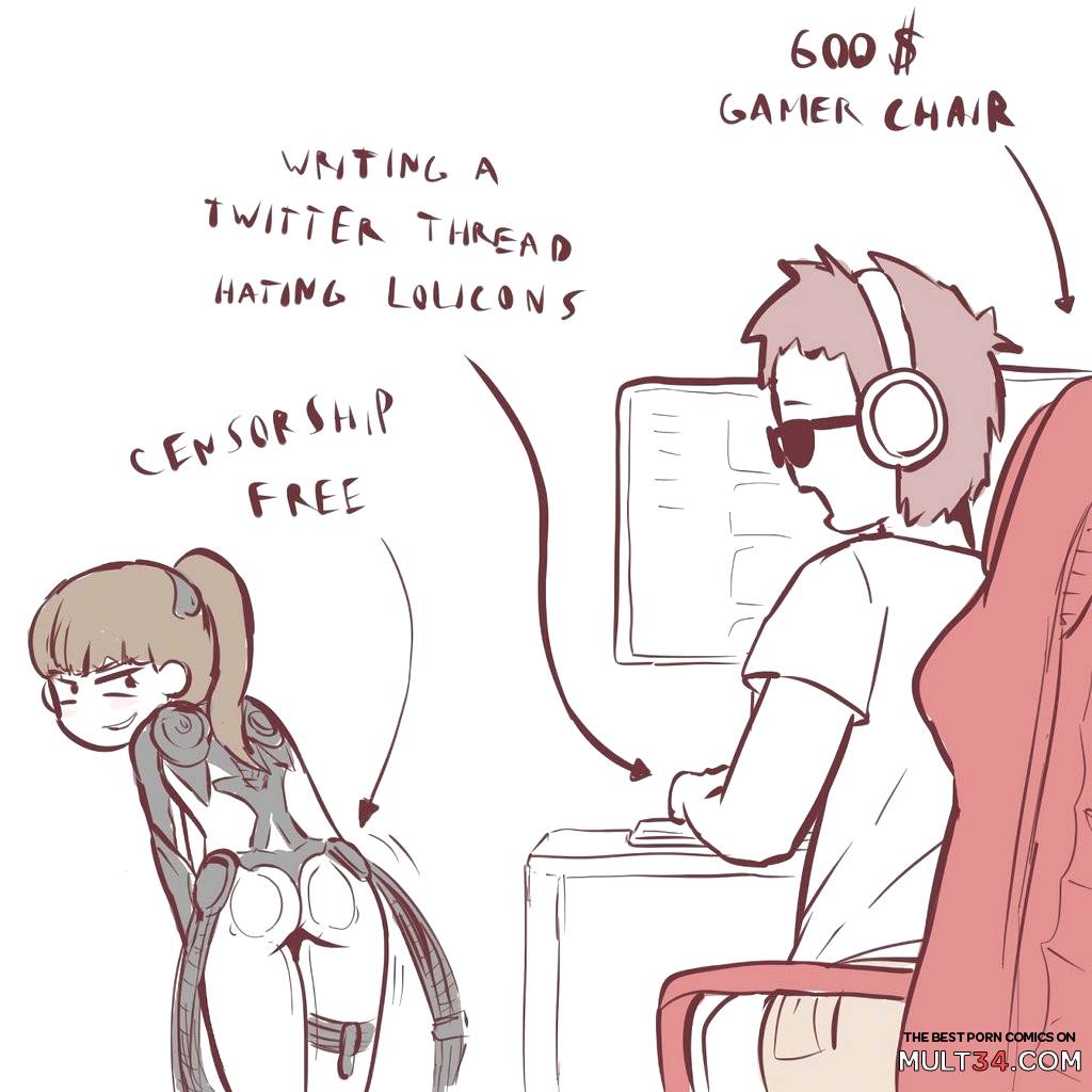 Anatomy of a Gamer GF - Porn Comics page 7