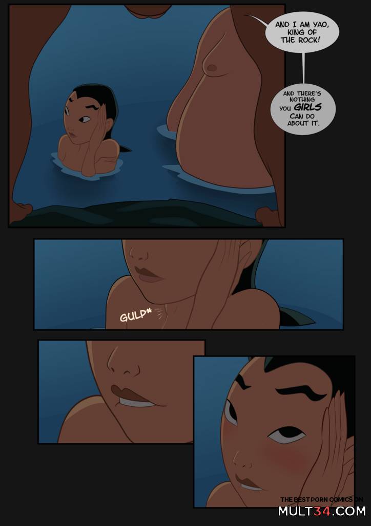 Bath Time Thoughts with Mulan - Porn Comics page 2