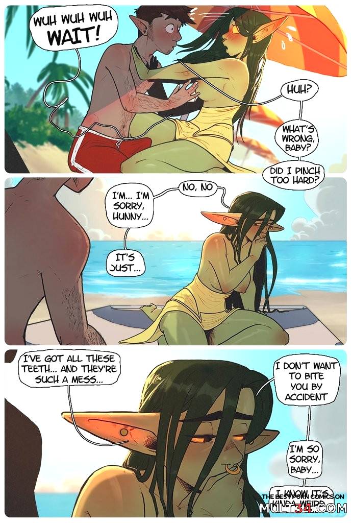 Beach Day in Xhorhas - Porn Comics page 10
