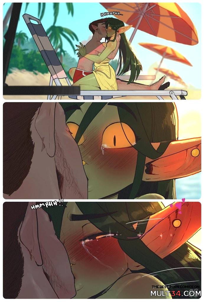 Beach Day in Xhorhas - Porn Comics page 12