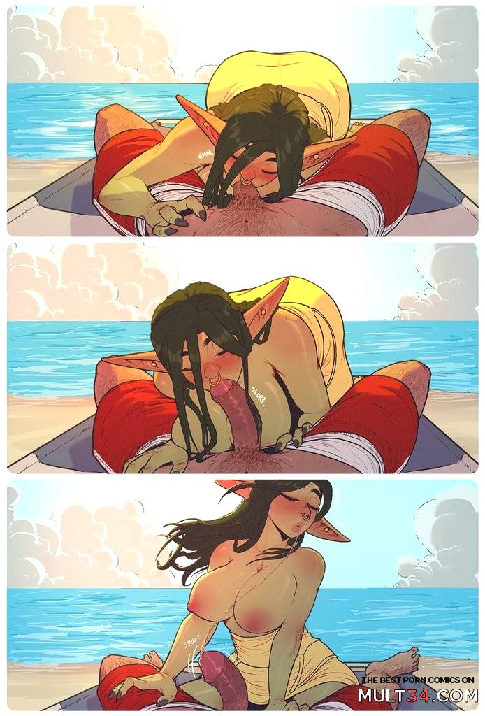 Beach Day in Xhorhas - Porn Comics page 17