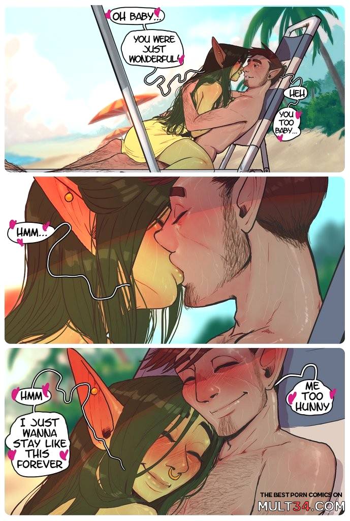 Beach Day in Xhorhas - Porn Comics page 30