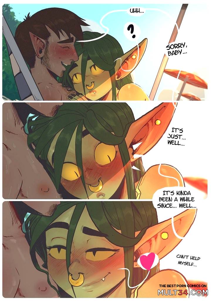 Beach Day in Xhorhas - Porn Comics page 4