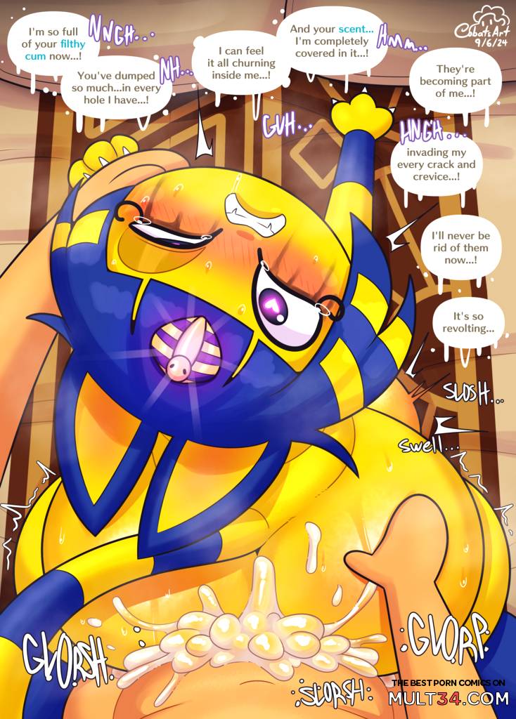 Confessing to Ankha - Porn Comics page 15