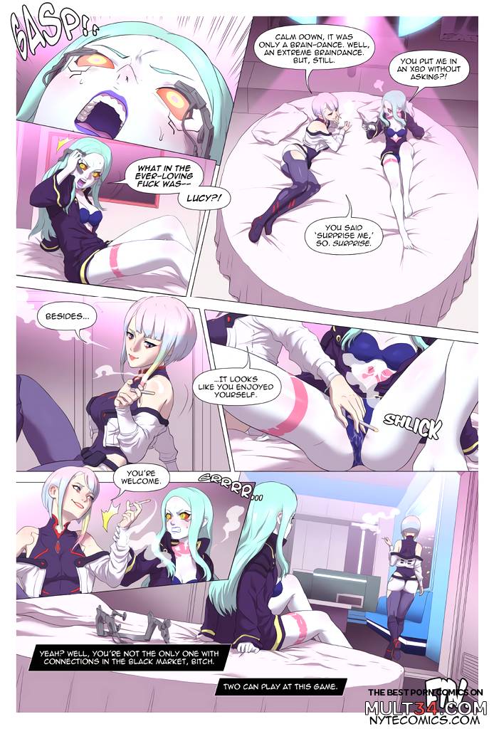 Cyberpunk Vorerunners Rebecca - Porn Comics page 9