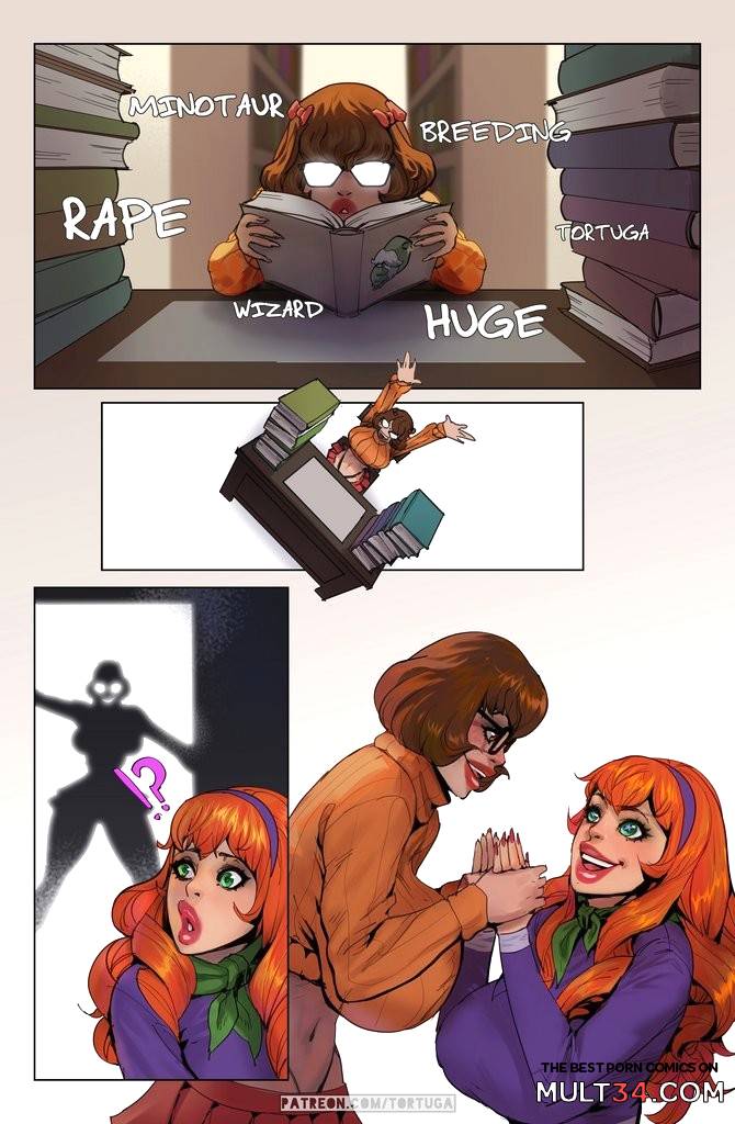 Daphne, Velma and the Minotaur - Porn Comics page 2