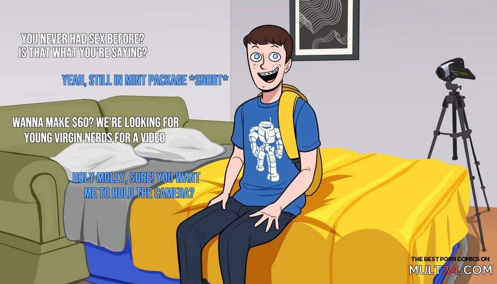 Debuteens 'DJ on the Prowl for Virgin College Students' - Porn Comics page 3