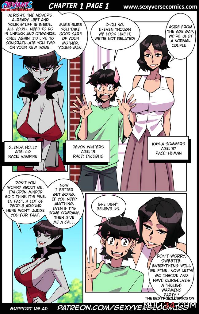 Deviants: We’re Not Related! - Porn Comics page 2