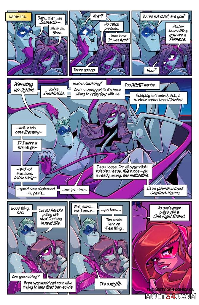 Elastigal: One Fight Stand - Porn Comics page 12