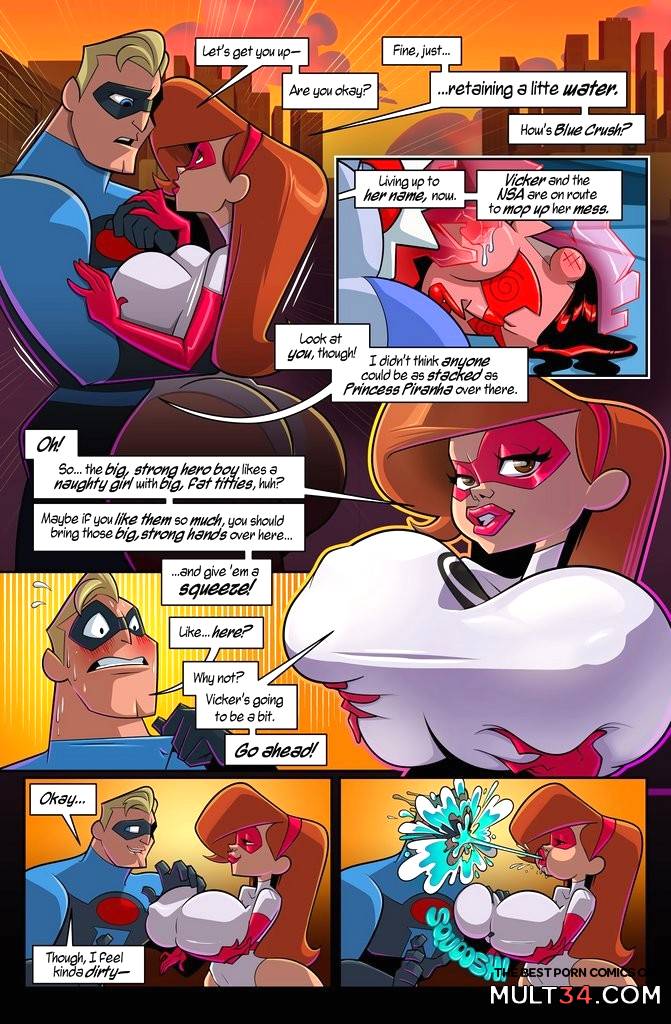 Elastigal: One Fight Stand - Porn Comics page 9