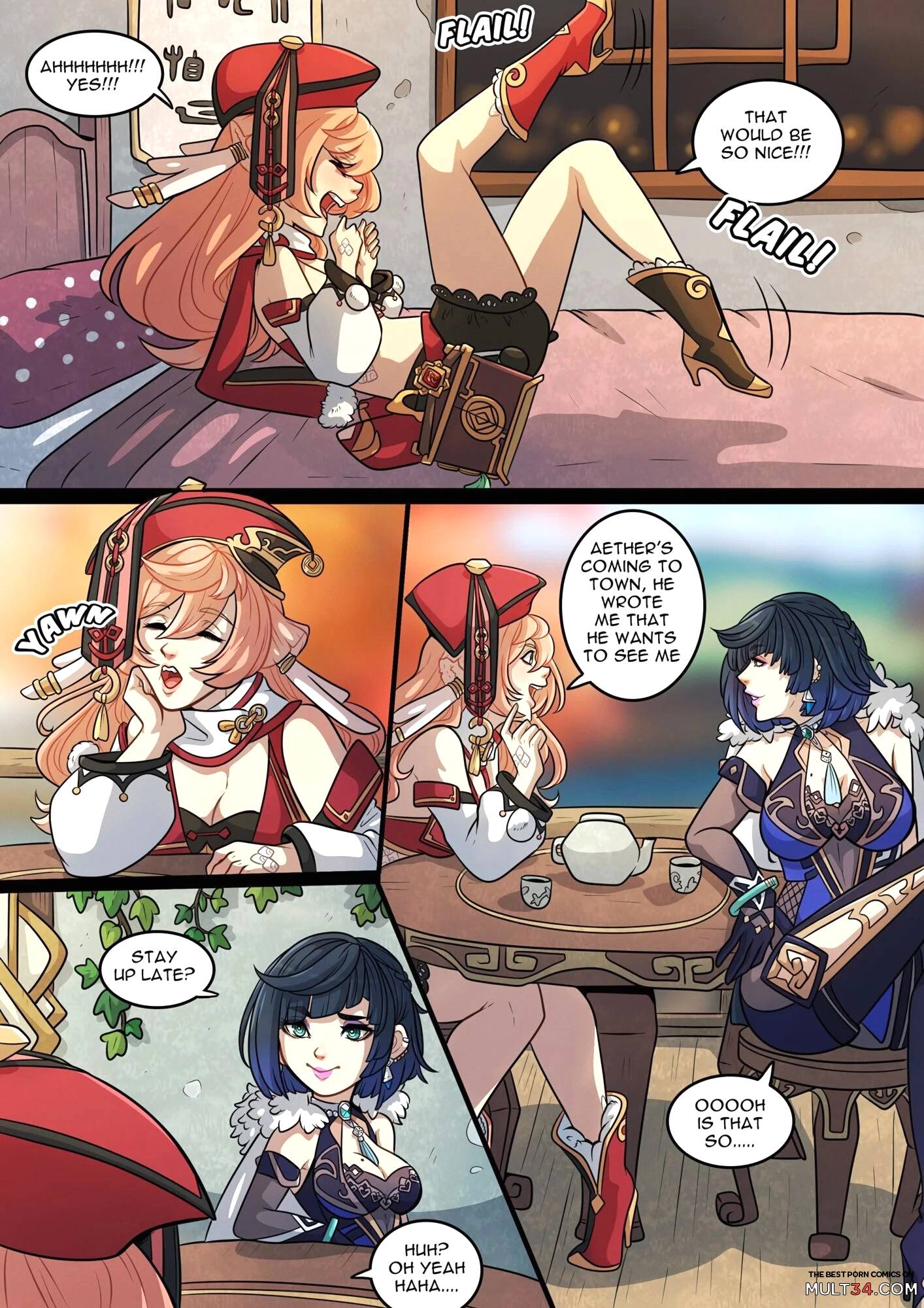 Elemental Desire 1: Flourishing Fervor - Porn Comics page 5