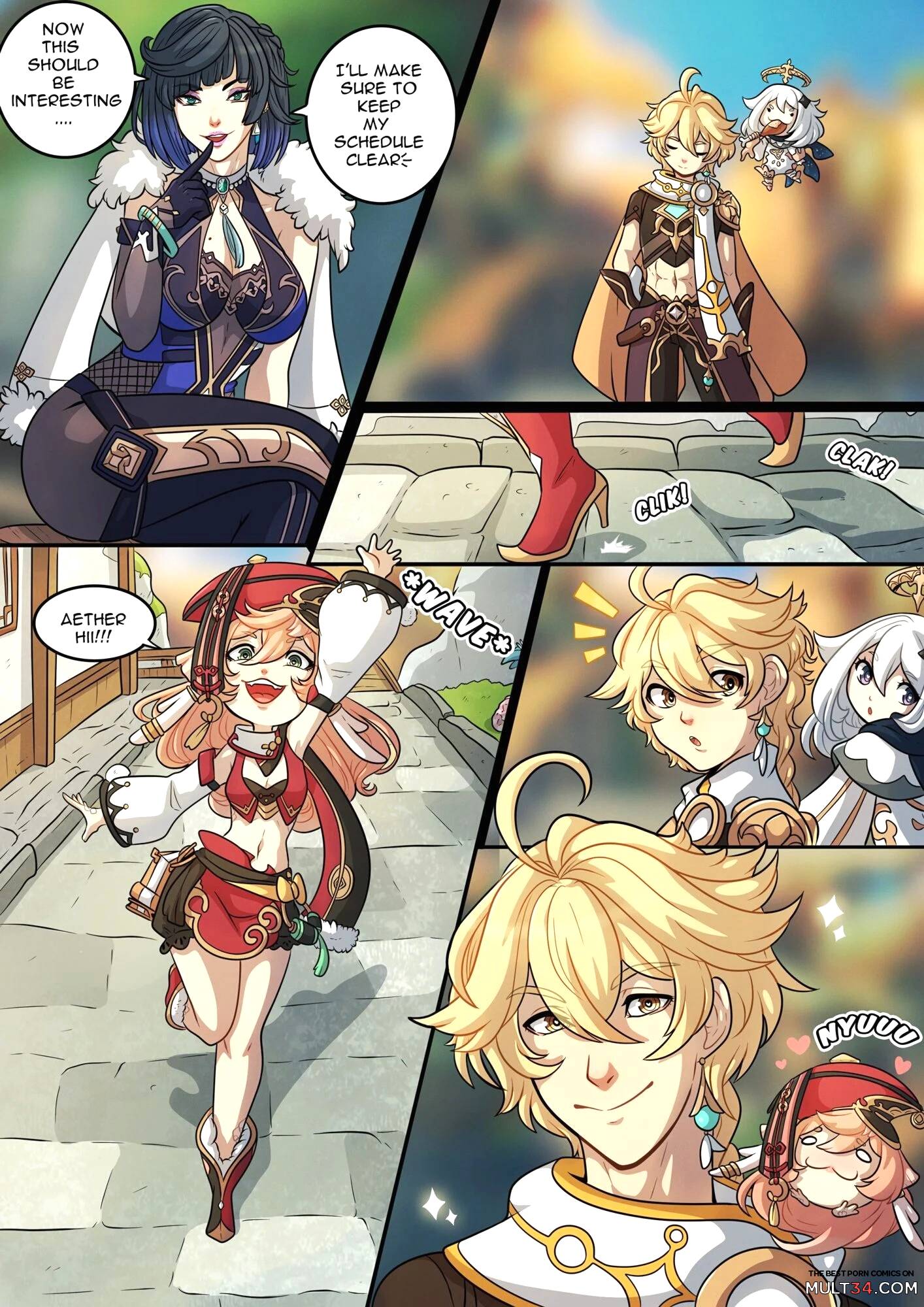 Elemental Desire 1: Flourishing Fervor - Porn Comics page 7