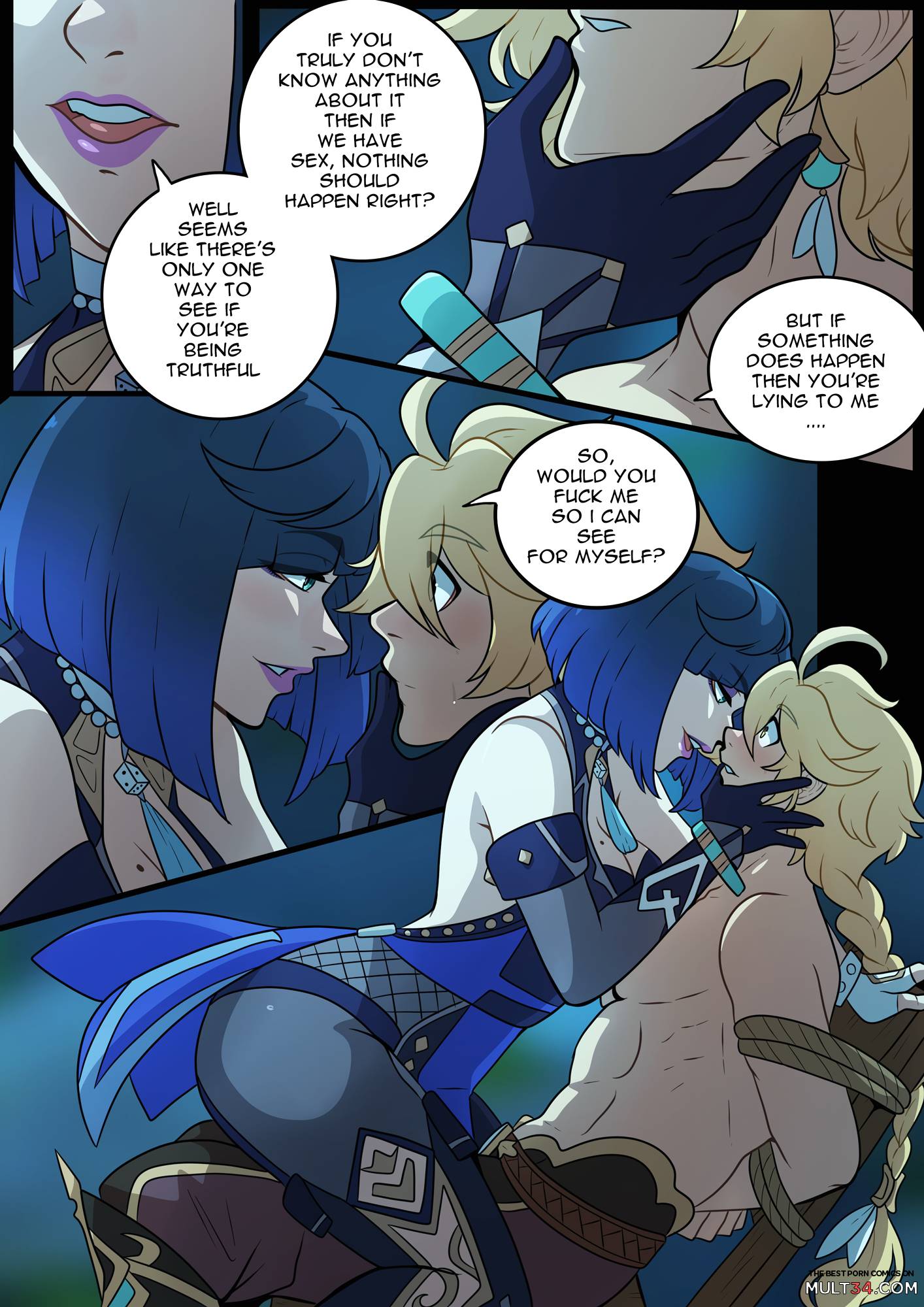 Elemental Desire 2: The Thrill of the Chase - Porn Comics page 14