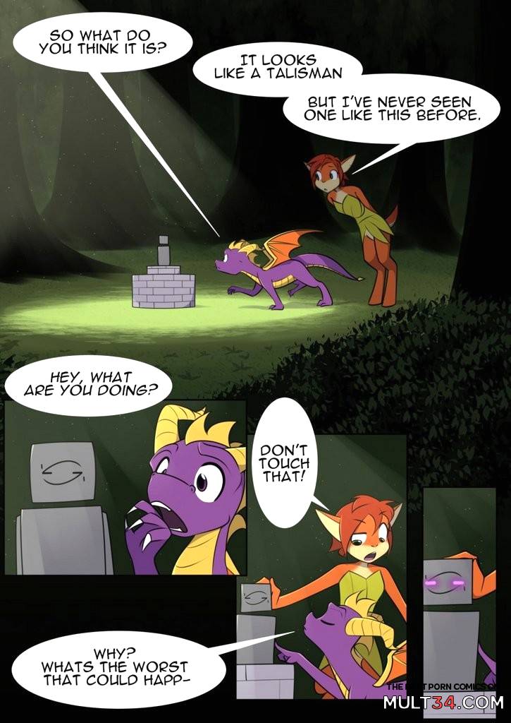Elora Spyro Body Swap - Porn Comics page 1