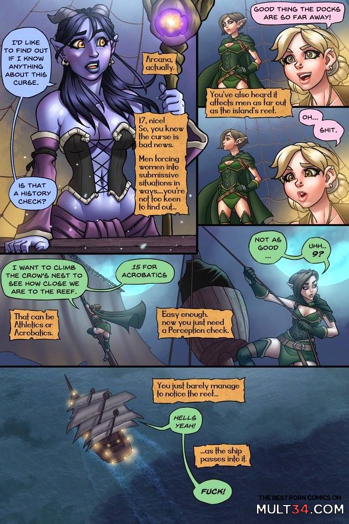 Entangled 1: Tail on the High Seas - Porn Comics page 4