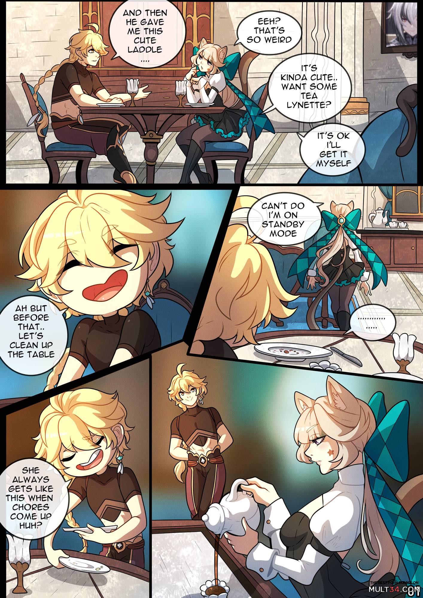 Entering Cuddle Mode - Porn Comics page 2