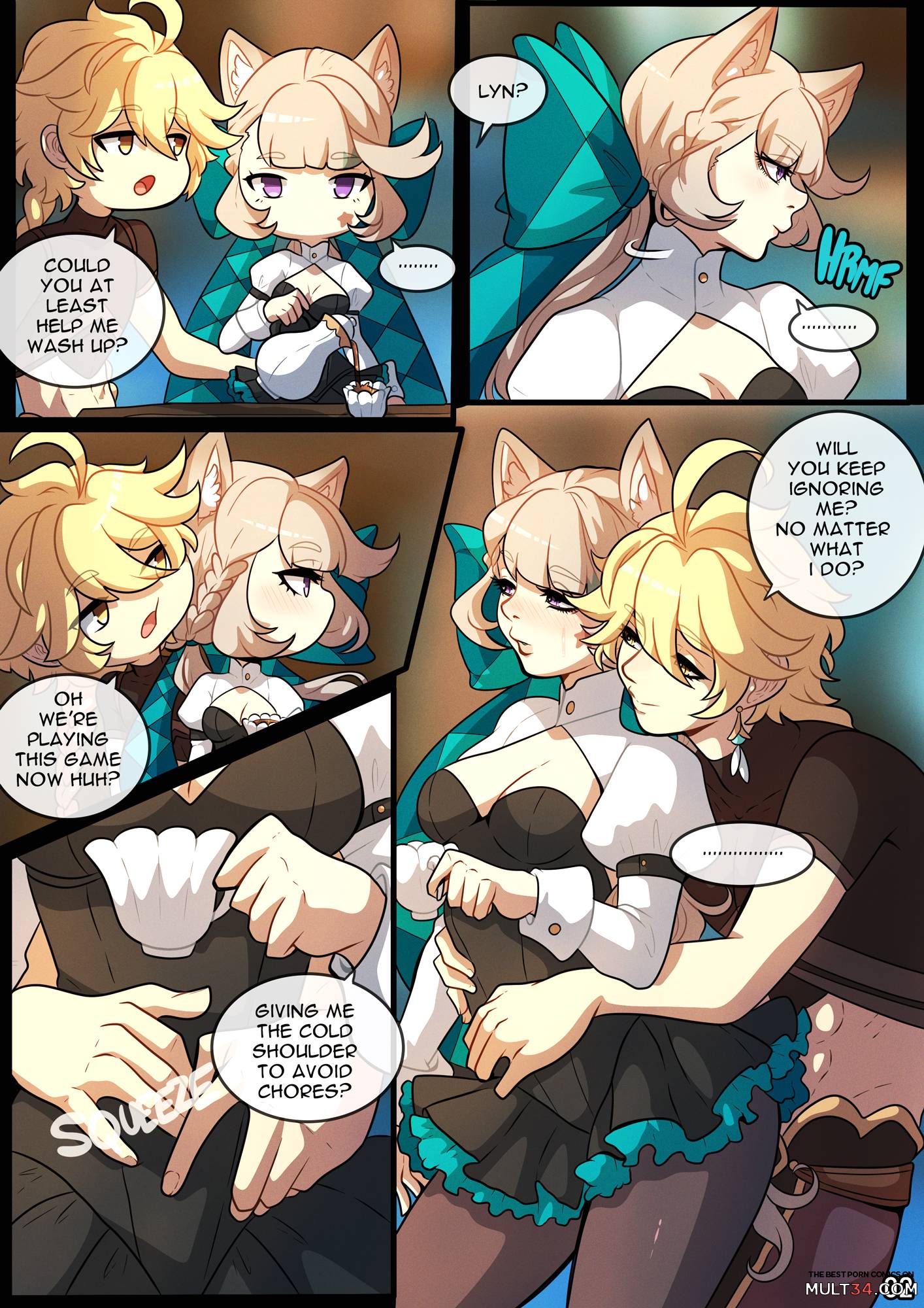 Entering Cuddle Mode - Porn Comics page 3