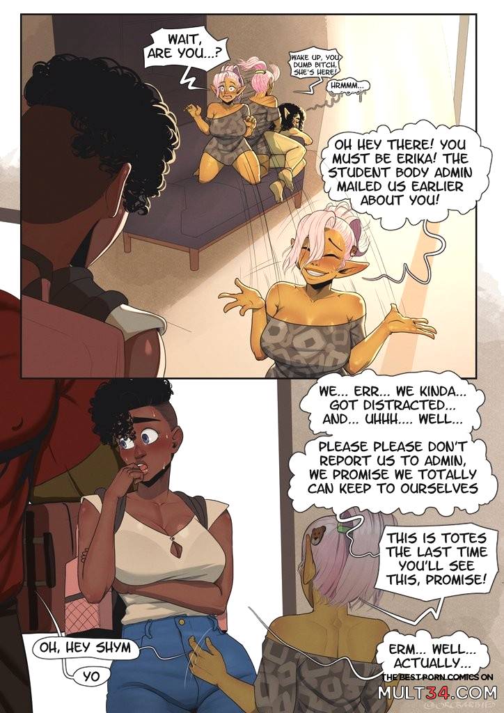 Erika's First Day - Porn Comics page 9