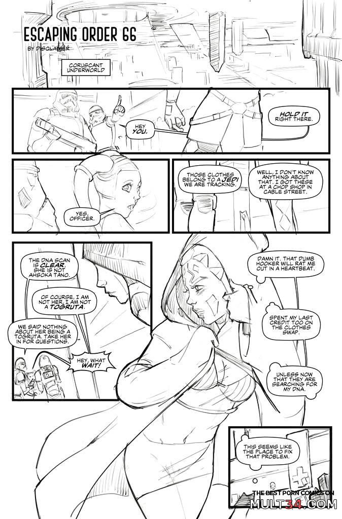 Escape from Order 66 - Porn Comics page 1